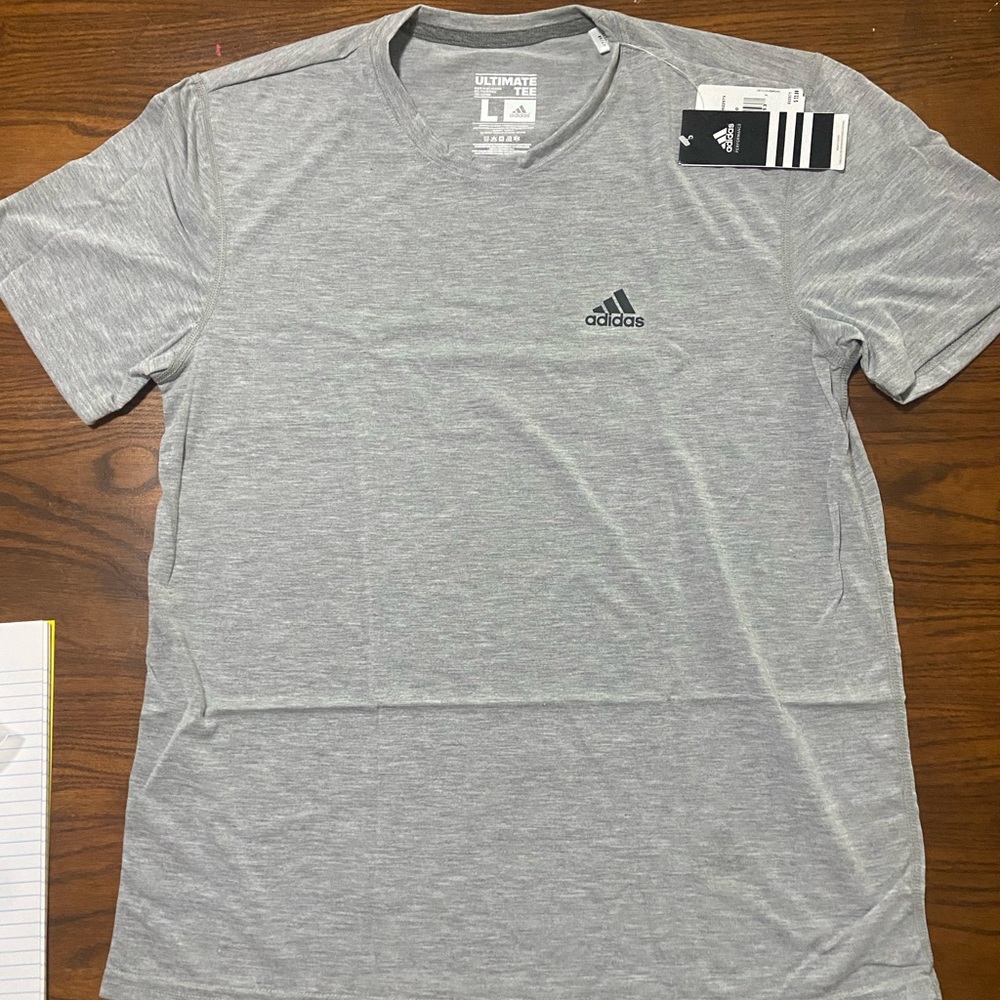 ✅Mens adidas ultimate tee size Large
